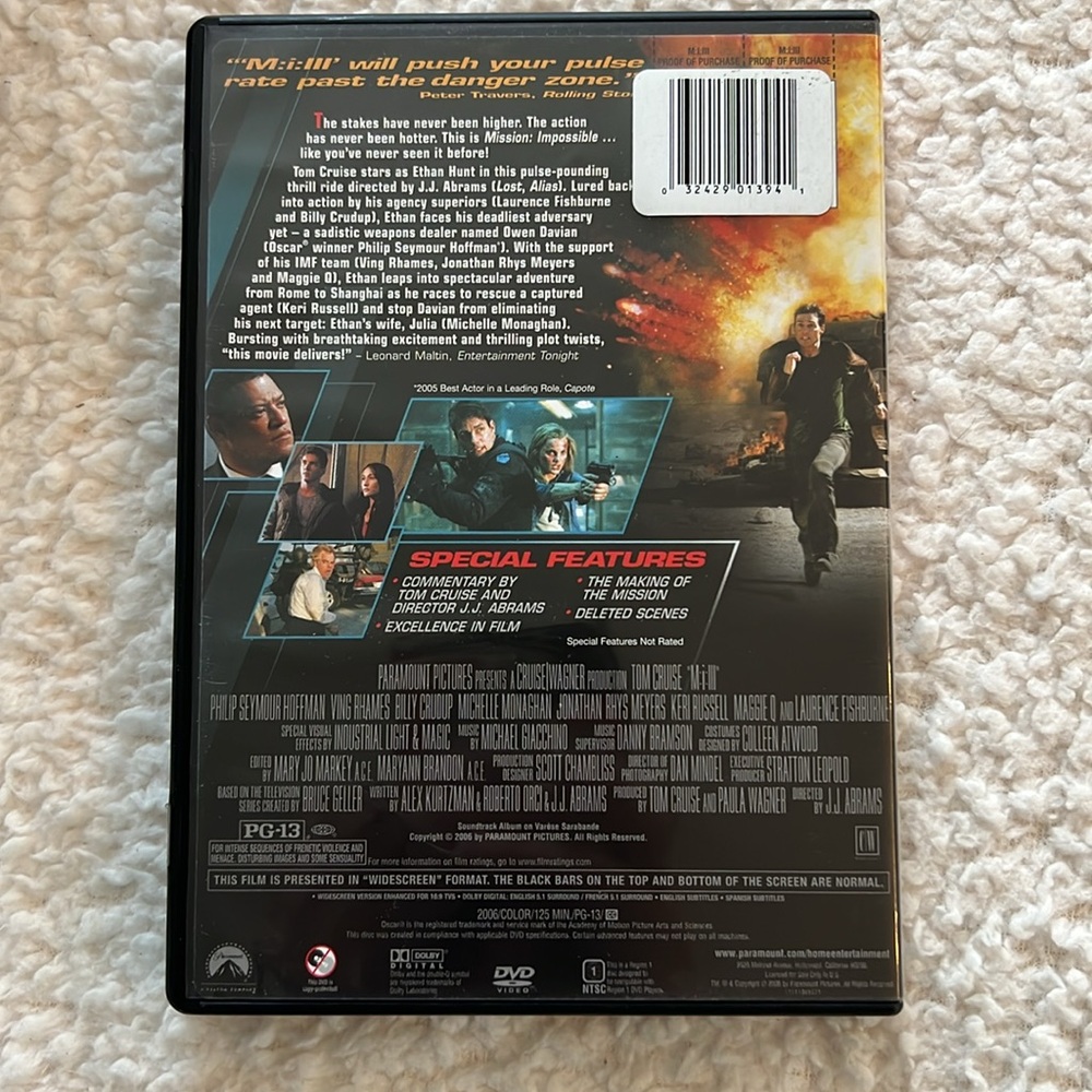 Mission: Impossible III DVD - Picture 2 of 2